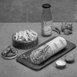 Bhuna Soya Chaap Roll Value Meal