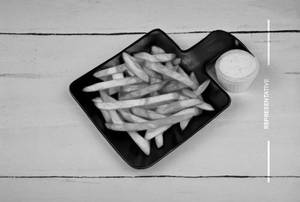 Salted french fries