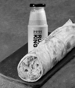 Double Chicken Double Egg Roll + Cold Coffee