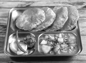 Puri [8 pieces] with chole                                  