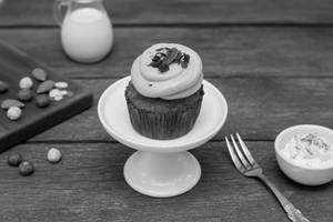 Hazelnut Chunky Monkey Cupcake