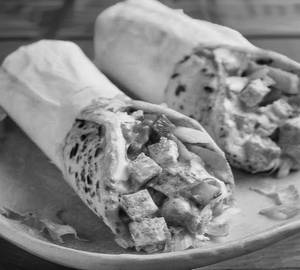 Paneer Spicy Shawarma