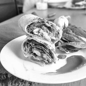 Mushroom & Cheese Roll