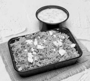 Veg Biryani With Raita