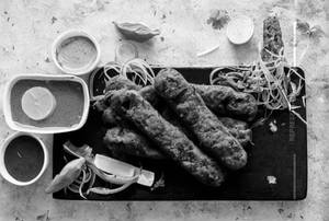 Lucknowi seekh kebab