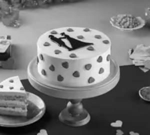 Red Velvet Anniversary Cake
