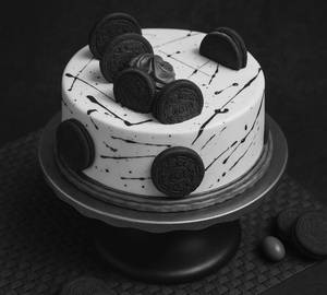 Eggless Choco Oreo Cake