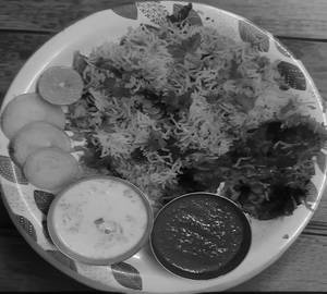 Chicken Fry Peice biriyani