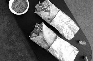 Jain-paneer Frankie