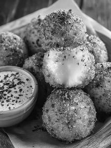 Crispy Potato Cheese Balls