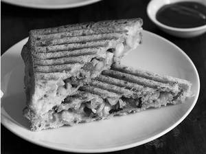 Corn And Cheese Sandwich