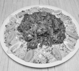 Mutton Kepsa Chilli Rice