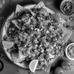 Veg Loaded Nachos