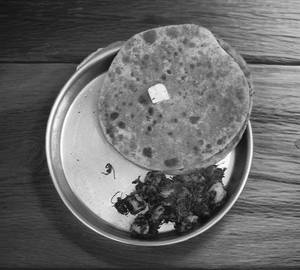 3 Ajwain Paratha+Aloo Jeera (200 Ml)