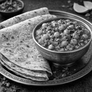 Chapathi - Veg Chole