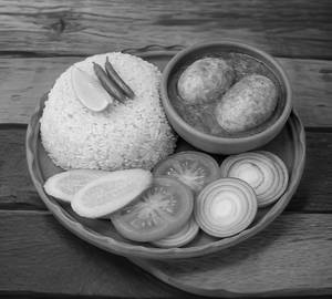 Egg Mini Thali