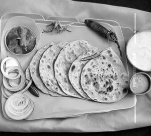 Plain paratha