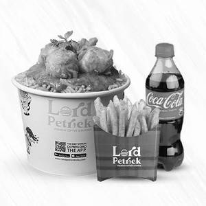 Chicken Popcorn Rice Bowl+regular Fries+coke