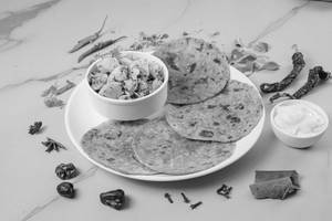Thepla With Aloo Sabji