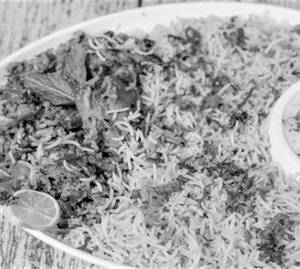 Boneless Chicken Afghani Biryani