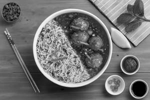 Veg Fried Rice + Veg Manchurian Gravy
