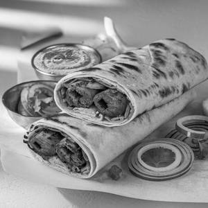 Chicken Seekh Cheese Wrap