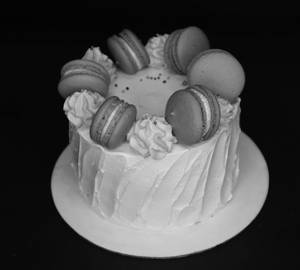 Mixed Macarons Bento Cake