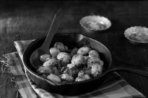 Mushroom Pepper Fry