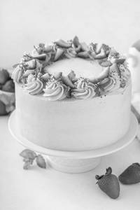 Strawberry Party Cake