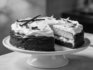Choco Vanilla Cake [500 g]