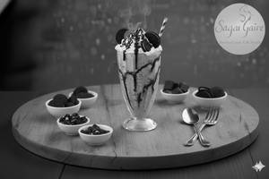 Mint Oreo Chocolate Thick Milkshake