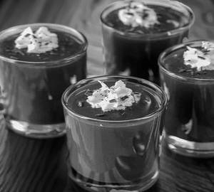Chocolate pudding [ 2 pic ]