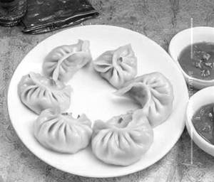 Mushroom Steamed Momos