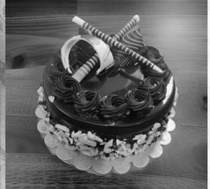Choco Dry Fruit Cream Cake (Eggless)