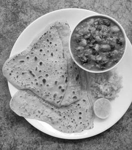 Aloo Matar Sabji+4Paratha