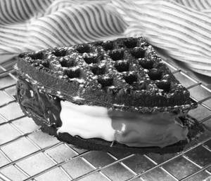 Belgian Chocolate Waffle Sandwich
