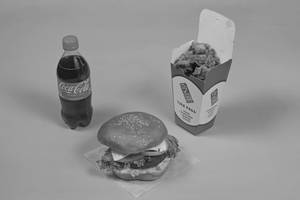Chicken Burger + Chicken Popcorn + Peri Peri Fries + Coke