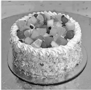 Fresh Cream Fruit Cake