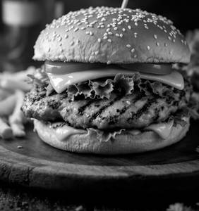 Grilled Chicken Burger