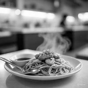 Chicken noodles