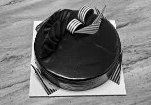 Lawa cake with chocolate