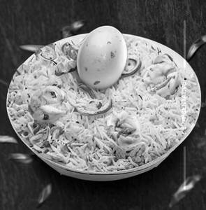 Egg Schezwan Rice