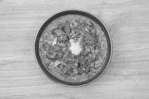 Egg Chicken Tadka