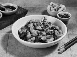 Stir Fry Tofu Roselle & Mushroom