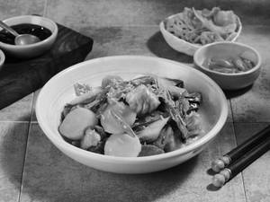 Water Chestnut Tofu & Lotus Stem Stir Fry