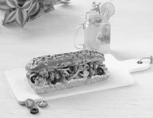 Any Double Protein [Up to 44g] Sandwich + Drink