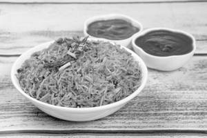 Veg Fried Rice with Gravy