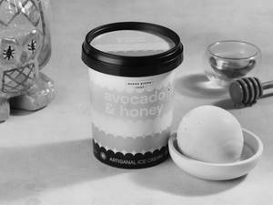 Avocado And Honey Ice Cream 500 Ml