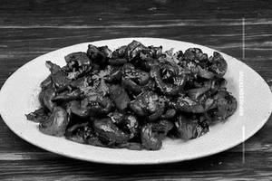 Mushroom Chilly Fry