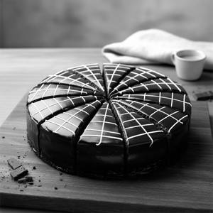 Classic Chocolate Cake (pre-sliced)